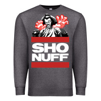 Charcoal Heather sho nuff old school Premium Sweatshirt - linhVisuals