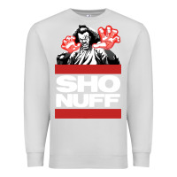 Dove Grey sho nuff old school Premium Sweatshirt - linhVisuals