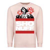 Pale Pink sho nuff old school Premium Sweatshirt - linhVisuals