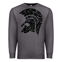 Charcoal Heather trojan artist Premium Sweatshirt - linhVisuals