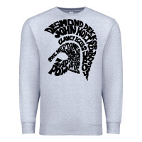 Heather Grey trojan artist Premium Sweatshirt - linhVisuals