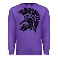 Purple trojan artist Premium Sweatshirt - linhVisuals