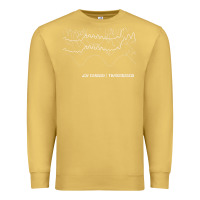 Antique Gold joy division transmission fanart tribute design Premium Sweatshirt - linhVisuals