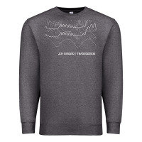 Charcoal Heather joy division transmission fanart tribute design Premium Sweatshirt - linhVisuals