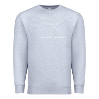 Heather Grey joy division transmission fanart tribute design Premium Sweatshirt - linhVisuals
