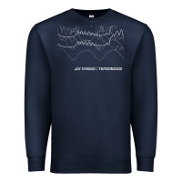 Navy joy division transmission fanart tribute design Premium Sweatshirt - linhVisuals