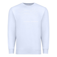 White joy division transmission fanart tribute design Premium Sweatshirt - linhVisuals