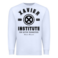 White xavier institute Premium Sweatshirt - linhVisuals