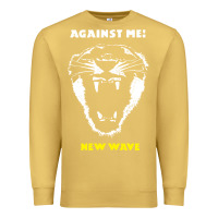 Antique Gold against me wave tour 2022 Premium Sweatshirt - linhVisuals
