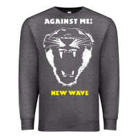 Charcoal Heather against me wave tour 2022 Premium Sweatshirt - linhVisuals