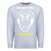 Heather Grey against me wave tour 2022 Premium Sweatshirt - linhVisuals