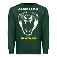 Sports Green against me wave tour 2022 Premium Sweatshirt - linhVisuals