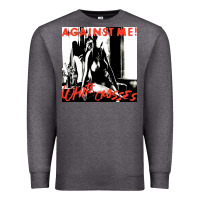 Charcoal Heather against me white crosses tour 2022 Premium Sweatshirt - linhVisuals