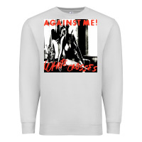 Dove Grey against me white crosses tour 2022 Premium Sweatshirt - linhVisuals