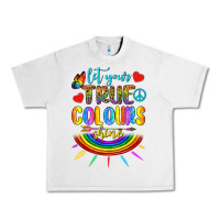 Lunar Rock Let Your True Colours Shine Urban Heavy Tee - BundleAndBundleShop