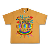 Peanut Butter Let Your True Colours Shine Urban Heavy Tee - BundleAndBundleShop
