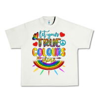 Pistachio Let Your True Colours Shine Urban Heavy Tee - BundleAndBundleShop
