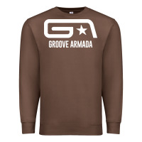 Chestnut GROOVE ARMADA NORTHERN STAR Premium Sweatshirt - linhVisuals