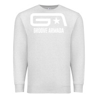 Oatmeal Heather GROOVE ARMADA NORTHERN STAR Premium Sweatshirt - linhVisuals