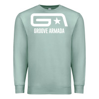 Seafoam GROOVE ARMADA NORTHERN STAR Premium Sweatshirt - linhVisuals