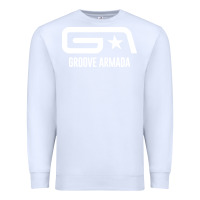 White GROOVE ARMADA NORTHERN STAR Premium Sweatshirt - linhVisuals