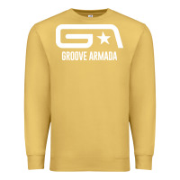 Antique Gold GROOVE ARMADA NORTHERN STAR Premium Sweatshirt - linhVisuals