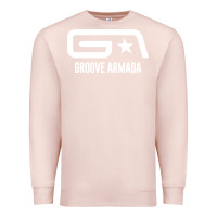 Pale Pink GROOVE ARMADA NORTHERN STAR Premium Sweatshirt - linhVisuals