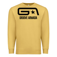 Antique Gold GROOVE ARMADA Premium Sweatshirt - linhVisuals