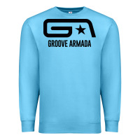 Ocean Blue GROOVE ARMADA Premium Sweatshirt - linhVisuals