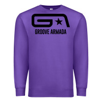 Purple GROOVE ARMADA Premium Sweatshirt - linhVisuals