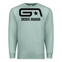 Seafoam GROOVE ARMADA Premium Sweatshirt - linhVisuals