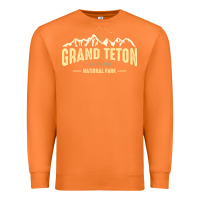 Carrot grand teton national park est 1929 vinage wyoming mountains graphic Premium Sweatshirt - linhVisuals
