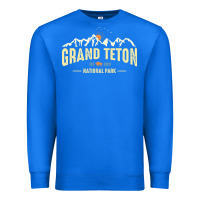 Grand Teton National Park Est 1929 Vinage Wyoming Mountains Graphic Premium Sweatshirt | Teevron