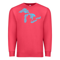 Cardinal great lakes of michigan Premium Sweatshirt - linhVisuals