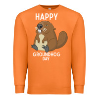 Carrot happy groundhog day respect the shadow funny spring prediction holiday Premium Sweatshirt - linhVisuals