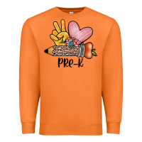 Carrot peace love pre k Premium Sweatshirt - JahusDesignShop