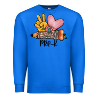 True Royal peace love pre k Premium Sweatshirt - JahusDesignShop