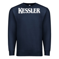 Navy Kessler Whiskey Premium Sweatshirt - linhVisuals