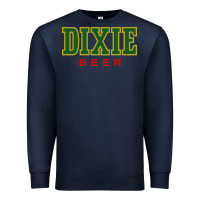 Navy Dixie Beer Premium Sweatshirt - linhVisuals