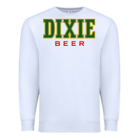 White Dixie Beer Premium Sweatshirt - linhVisuals