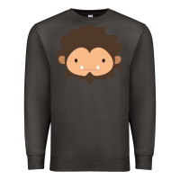 Smoke Sneaky Sasquatch Big Head Premium Sweatshirt - linhVisuals