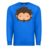 Sneaky Sasquatch Big Head Premium Sweatshirt | Teevron