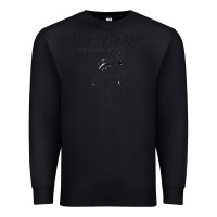 Black Never SHOUT Never Premium Sweatshirt - linhVisuals