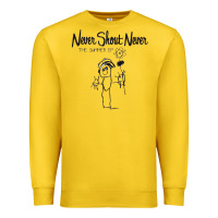 Lemon Never SHOUT Never Premium Sweatshirt - linhVisuals