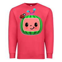 Cardinal cocomelon, kids, kindergarten, kids songs Premium Sweatshirt - linhVisuals