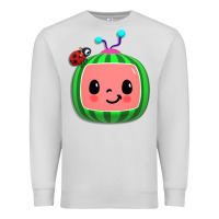 Dove Grey cocomelon, kids, kindergarten, kids songs Premium Sweatshirt - linhVisuals