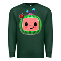 Sports Green cocomelon, kids, kindergarten, kids songs Premium Sweatshirt - linhVisuals