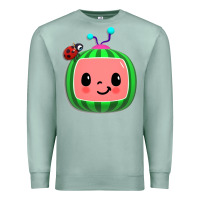 Seafoam cocomelon, kids, kindergarten, kids songs Premium Sweatshirt - linhVisuals