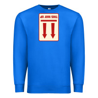 True Royal this way up Premium Sweatshirt - linhVisuals
