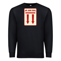 Black this way up Premium Sweatshirt - linhVisuals